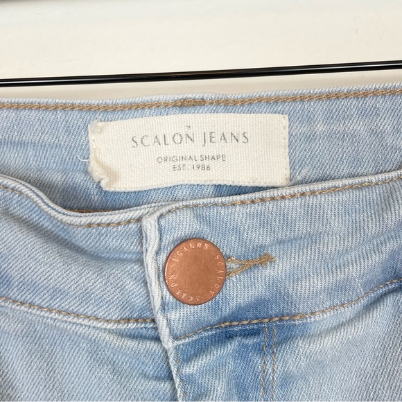 Scalon Flare Leg Jeans Size 40 (Medium) - Picture 5 of 7
